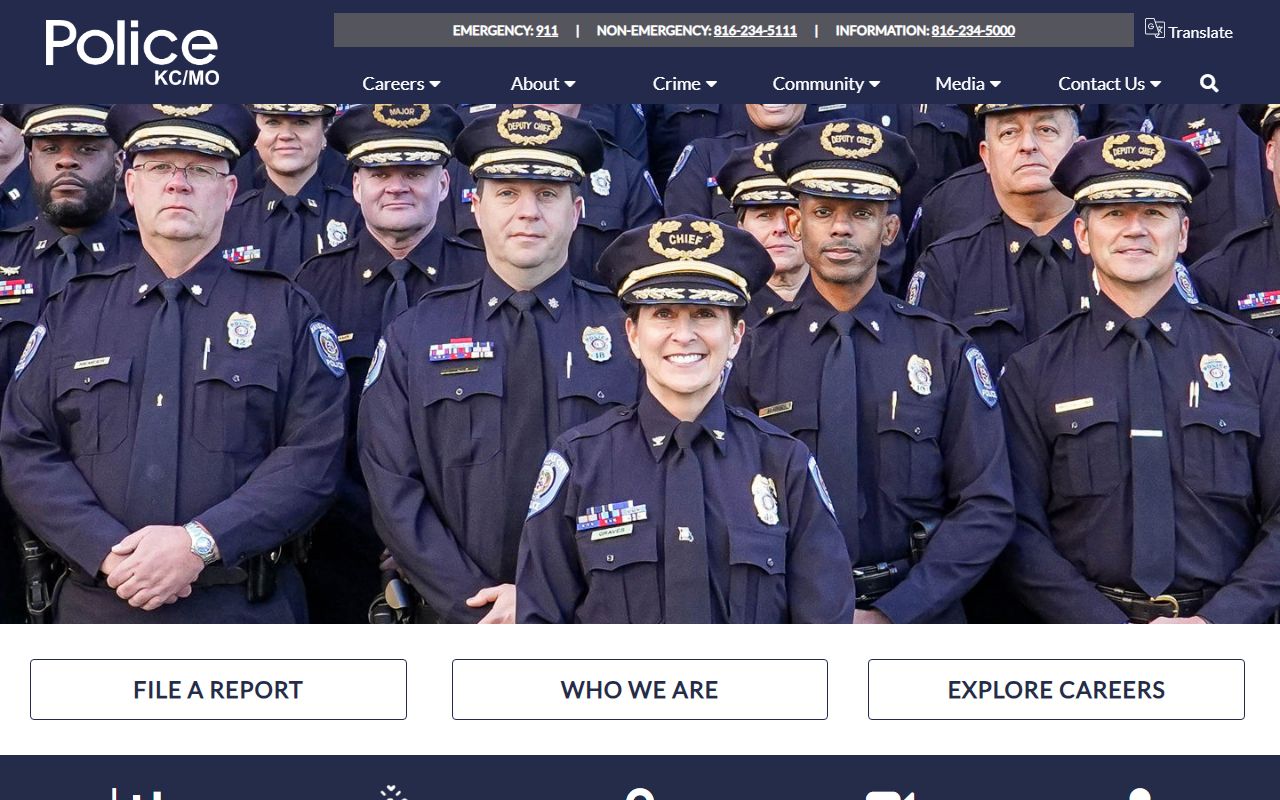 Kansas City Police Department website for recent bookings information