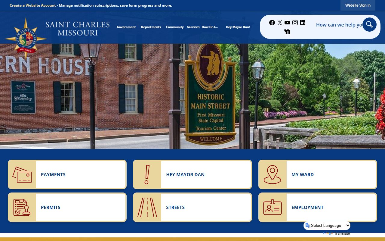 St. Charles City Police Department website for recent bookings