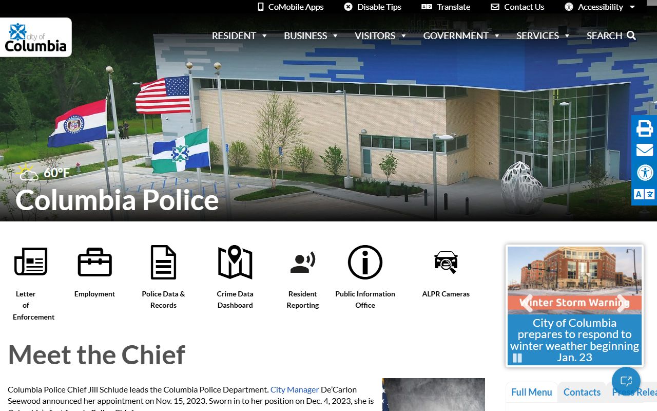 Columbia Police Department contributing to Boone County recent bookings